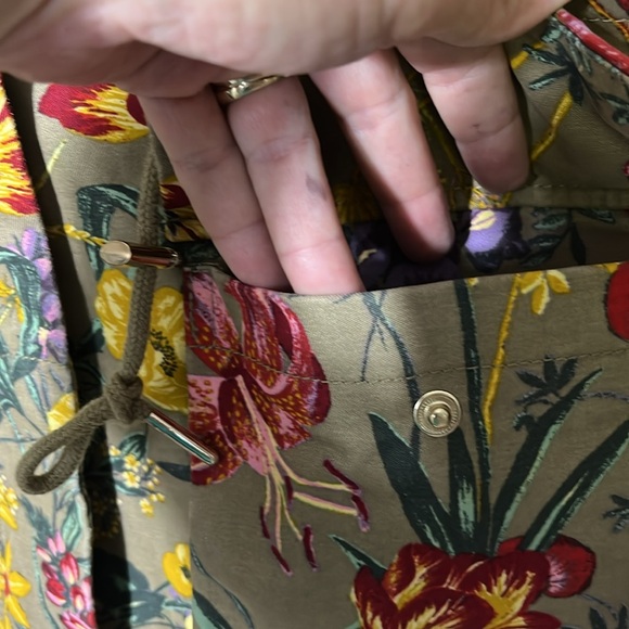 Floral Green Women's Jacket - Picture 9 of 10